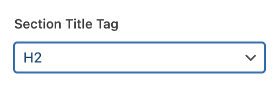 title tag advance custom field dropdown